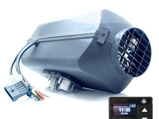 Autoterm    4 kw  dieselvarmer  med  OLED  styrepanel .
